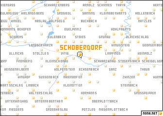 map of Schoberdorf