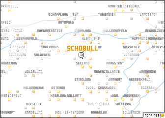 map of Schobüll