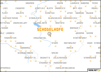 map of Schödelhöfe