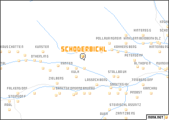 map of Schöderbichl