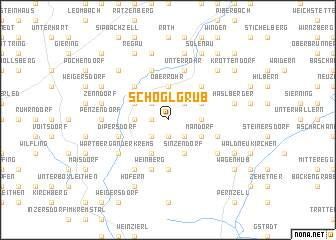 map of Schöglgrub