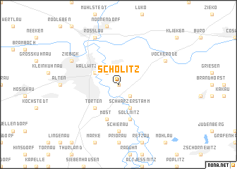 map of Scholitz
