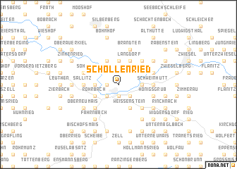 map of Schollenried