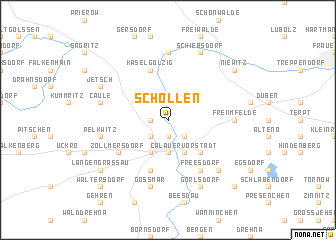 map of Schollen