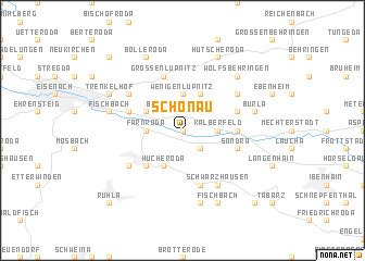 map of Schönau