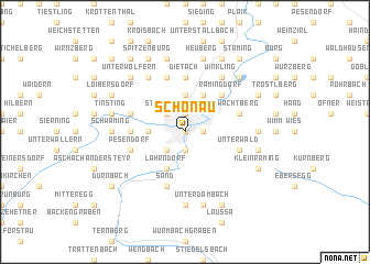 map of Schönau