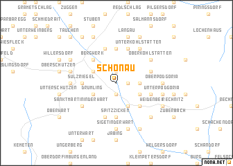 map of Schönau