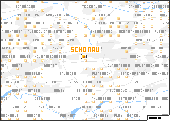 map of Schönau