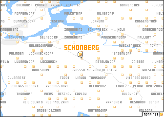 map of Schönberg