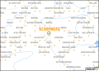 map of Schönberg