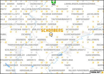 map of Schönberg