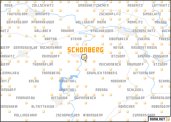 map of Schönberg