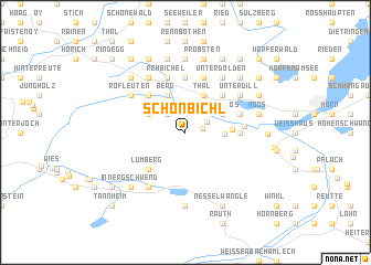 map of Schönbichl