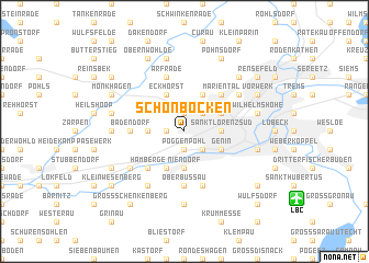 map of Schönböcken