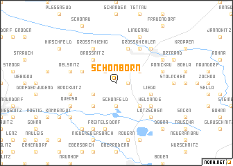 map of Schönborn