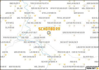 map of Schönborn