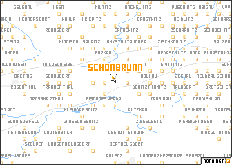 map of Schönbrunn