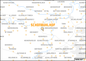 map of Schönbühlhof