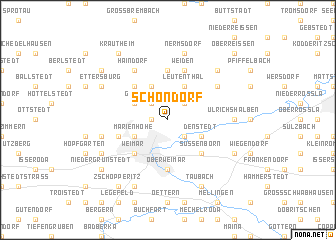 map of Schöndorf