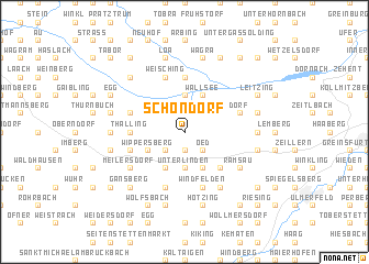 map of Schöndorf