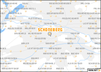 map of Schöneberg