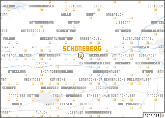 map of Schoneberg