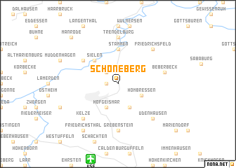 map of Schöneberg