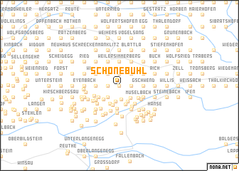 map of Schönebühl