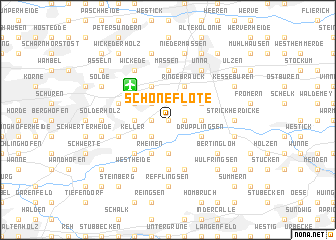 map of Schöne Flöte