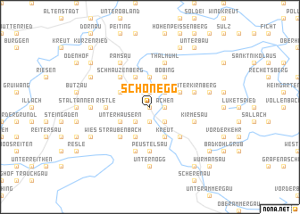 map of Schönegg