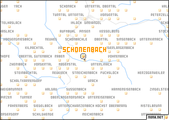 map of Schönenbach