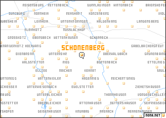 map of Schönenberg