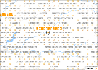 map of Schönenberg