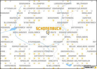 map of Schönenbuch