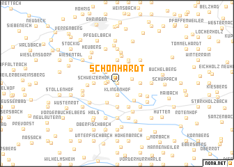 map of Schönhardt