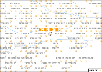 map of Schönhardt