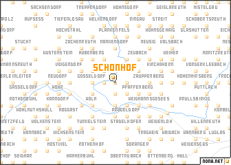 map of Schönhof