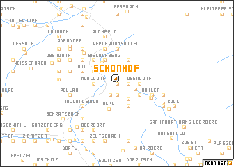 map of Schönhof