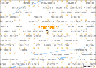 map of Schönrain