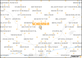 map of Schönrain