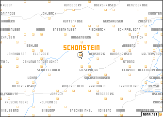 map of Schönstein