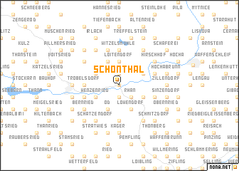 map of Schönthal