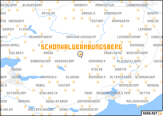 map of Schönwalde am Bungsberg