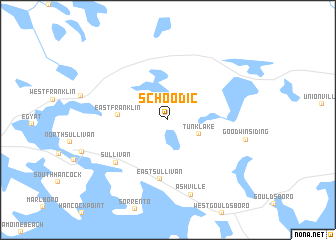 map of Schoodic