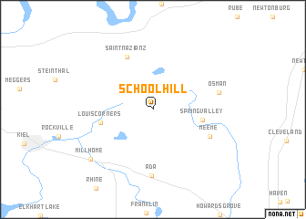 map of School Hill