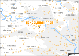 map of School Side Manor