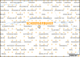 map of Schoonderbuken