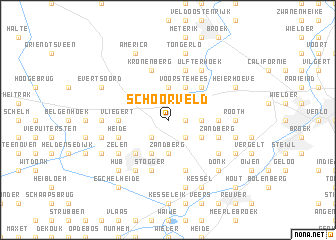 map of Schoorveld