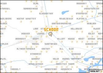 map of Schoor