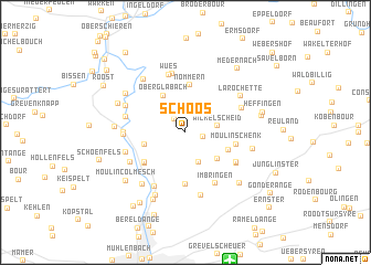 map of Schoos